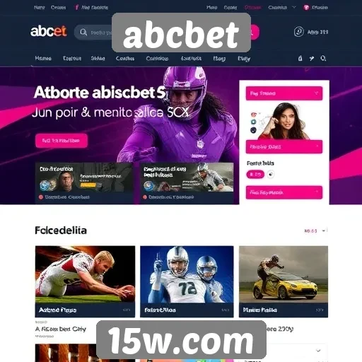 Análise da interface do usuário no site abcbet